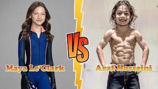 Maya Le Clark VS Arat Hosseini (MINI MESSI) Transformation  From Baby To 2024