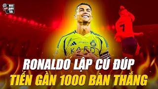 AL NASSR 2-0 DAMAC: RONALDO LẬP CÚ ĐÚP THẦN SẦU, TIẾN GẦN HƠN CỘT MỐC 1000 BÀN THẮNG VĨ ĐẠI