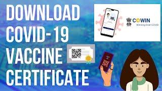 How to Download COVID-19 Vaccine Certificate Using CoWIN Website on Mobile