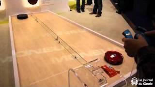 CES 2011 : Robot Cleaner Moneual R750