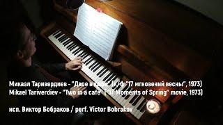 Микаэл Таривердиев - "Двое в кафе" (из к/ф "17 мгновений весны", 1973) (Виктор Бобраков, 2024)