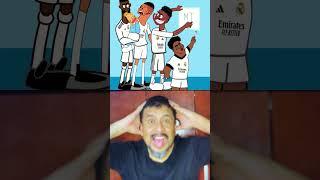 The Funniest Cartoon Faceoff Vini Jr vs Mbappe