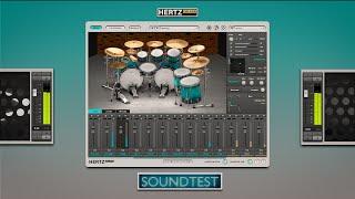 HERTZ DRUMS ALL PACKS SOUNDTEST - Red Pack Blue Pack White Pack Metal Unlimited