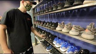 YEEZYBUSTA GOES SNEAKER SHOPPING WITH JUST WYNN