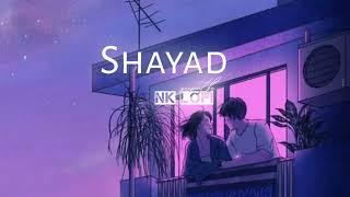 Shayad - Lofi (Slowed + Reverb) | Arijit Singh | NK Lofi