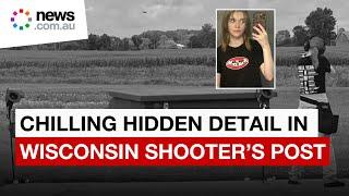 Wisconsin school shooter Natalie Rupnow's chilling post