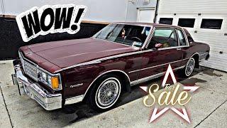 The two door caprice landau is ready for its new owner