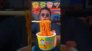 No Reaction 4 King Spicy noodles #shorts  #asmr