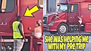 7 Million Truckers Saw This Video Of A Lot Lizard Jump In My Truck & It Ruined My Life 