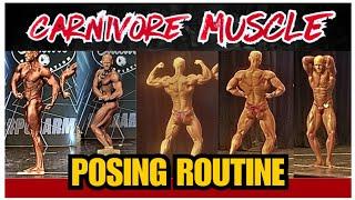 The Original Carnivore Bodybuilder Posing Routine