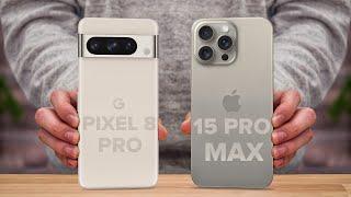 Google Pixel 8 Pro Vs iPhone 15 Pro Max | Full Comparison  Which one is Best?