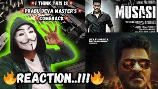 MUSASI PREVUE | முசாசி | REACTION...!!! | FILMY DECODING STUDIO | PRABHU DEVA | SAM | VTV GANESH