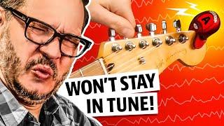 5 Reasons Your Guitar Won't Stay in Tune