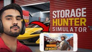 STORAGE HUNTER SIMULATOR FOR MOBILE || HOW TO DOWNLOAD STORAGE HUNTER SIMULATOR IN MOBILE #ANTECH