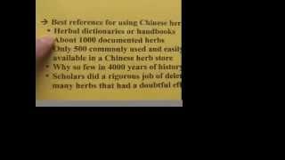 Chinese Herbal Knowledge -- Its Origins (17)