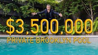 Inside a BROOKLYN Mansion with Private Heated Saltwater POOL | Ryan Serhant