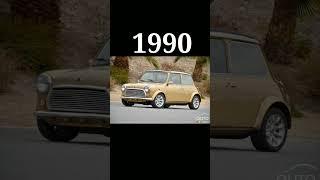 mini Cooper 1960 vs 2023 model #evolution #viral #trending #shorts #minicooper