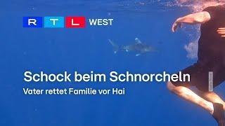 Ägypten-Urlaub: Vater rettet Familie vor Hai | RTL WEST, 08.04.2024