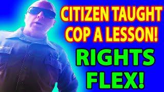 Guy DOMINATES Unhinged Cop Like A PRO! | First Amendment Audit