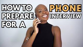 6 Phone Interview Tips (How To Prepare For A Phone Interview)