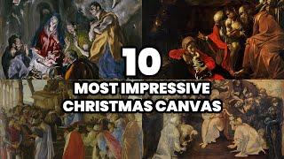 The 10 most IMPRESSIVE CHRISTMAS CANVAS (2025) CHRISTMAS ART