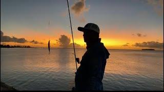 sunrise to sunset fishing w/ fishingboy! (Saipan,USA)