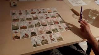 Kartenlegen mit Lenormand, großes Blatt