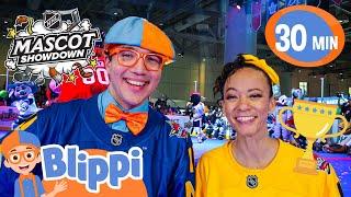 Blippi and Meekah's NHL Mascot Fun | Blippi - Educational Videos For Kids | Celebrating Diversity