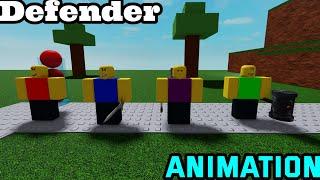 Roblox Ability Wars Basically Defender (Animation)