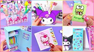 DIY - CUTE SANRIO SCHOOL SUPPLIES