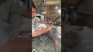 Truck Mechanic Crown Fitting #truckmechanic #mechanic #repair #shorts #automobile #repair