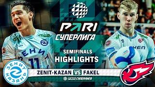 Zenit-Kazan vs. Fakel | HIGHLIGHTS | Semi-Finals | Round 1 | Pari SuperLeague 2024
