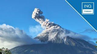 Mayon Volcano spews 1.2-km ash column | INQToday