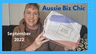 Aussie Biz Chic Unboxing - September 2022