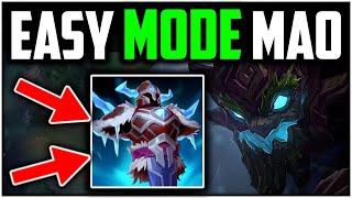 How to Maokai Top The EASY WAY (Best Build/Runes) | Maokai Guide Season 13 League of Legends