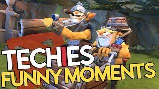 DotA 2 Techies Funny Moments