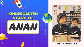 Fun learning of Kindergarten students | Tiny Ananites | Anan International School | Coimbatore