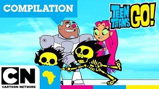 Titans' Prankapalooza April Fools Compilation | Teen Titans Go! | Cartoon Network Africa