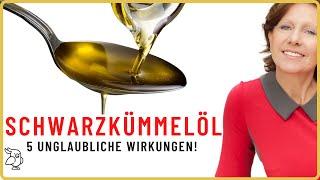 SCHWARZKÜMMELÖL 5 unglaubliche Wirkungen I Schwarzkümmelöl Anwendung  I Vorsicht Nebenwirkungen