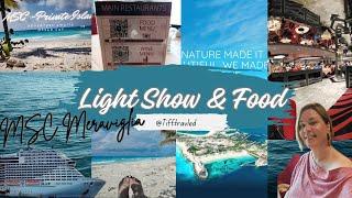 Adventure Awaits | Cruise MSC Light Show & Food