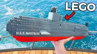 ¡Construí un submarino LEGO!