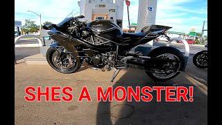 I STRETCHED THE NINJA H2! SHES ROWDY!