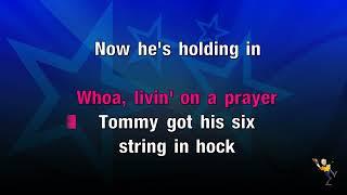 Living On A Prayer - Bon Jovi (KARAOKE)