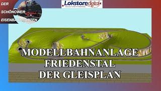 Modelleisenbahnanlage Friedenstal Part 1 Anlagenbau Piko A Gleis H0 der Gleisplan