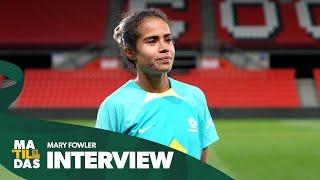 Mary Fowler: "I’m excited for the games" | Interview | CommBank Matildas v China PR