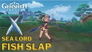 When Genshin players get the new Sea Lord Claymore | Genshin Impact #SHORTS