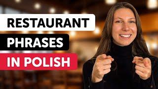 Learn All Polish Phrases You Need at the Restaurant!