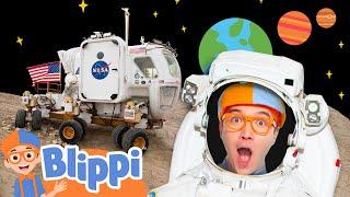 Blippi Explores NASA Space Vehicles! | Learn STEM with Blippi | Educational Videos for Kids