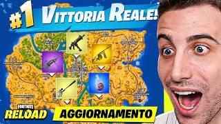 Gioco con le NUOVE Armi in RELOAD! *AGGIORNAMENTO* Hanno tolto Martello e Marasma... Fortnite ITA!