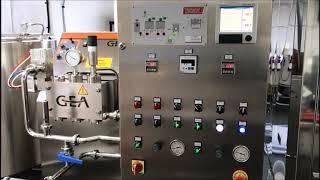 ROKK MP 1200 Ice Cream Mix Processing Pasteurisation Plant